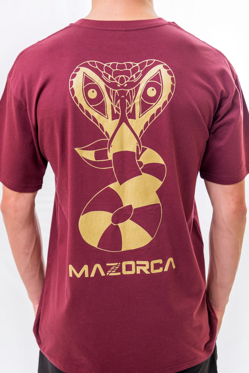 Maroon T-shirt Mazorca