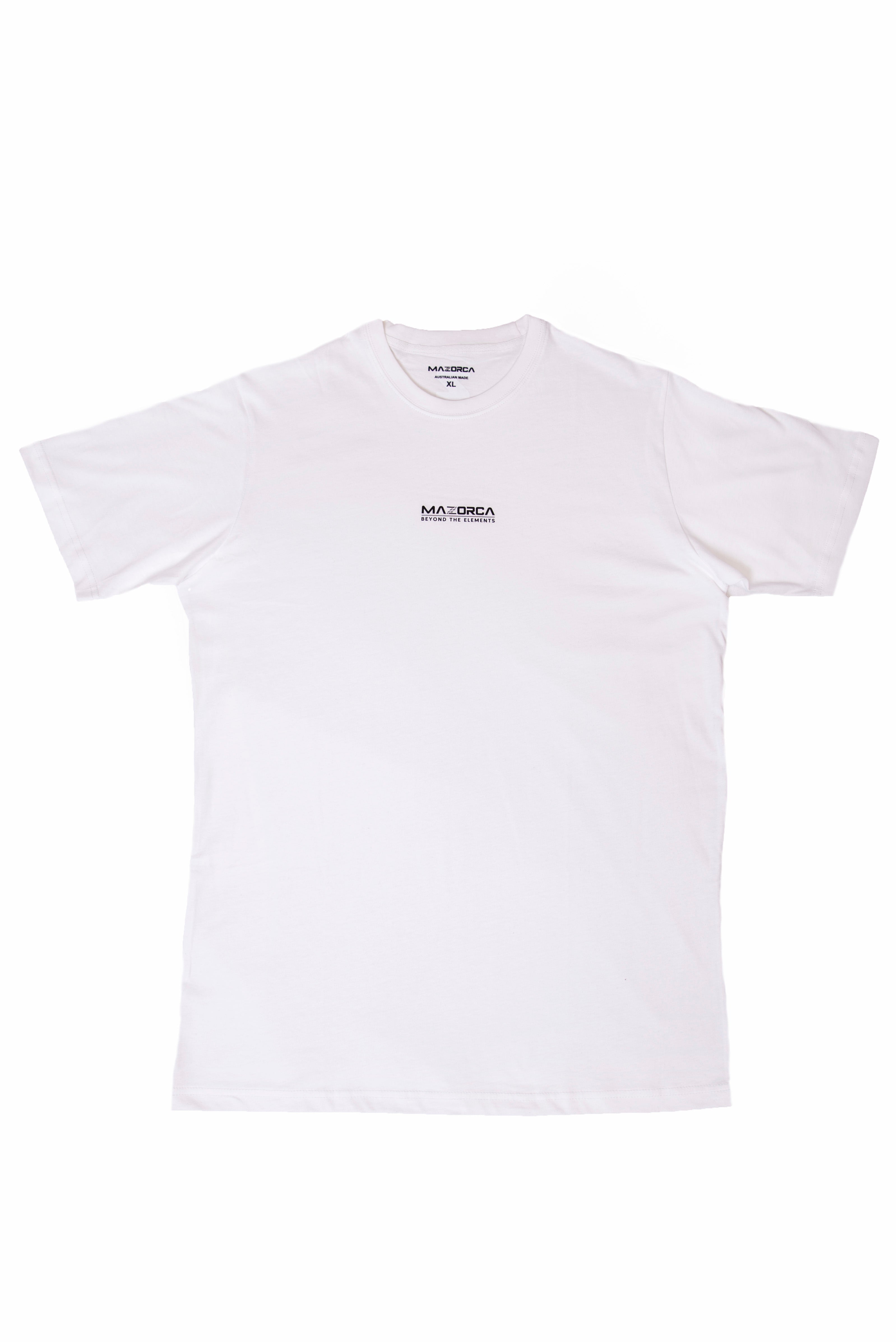 Base tee white front