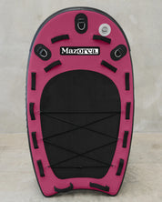 black, pink