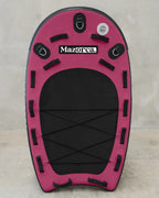 black, pink