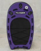 black, purple