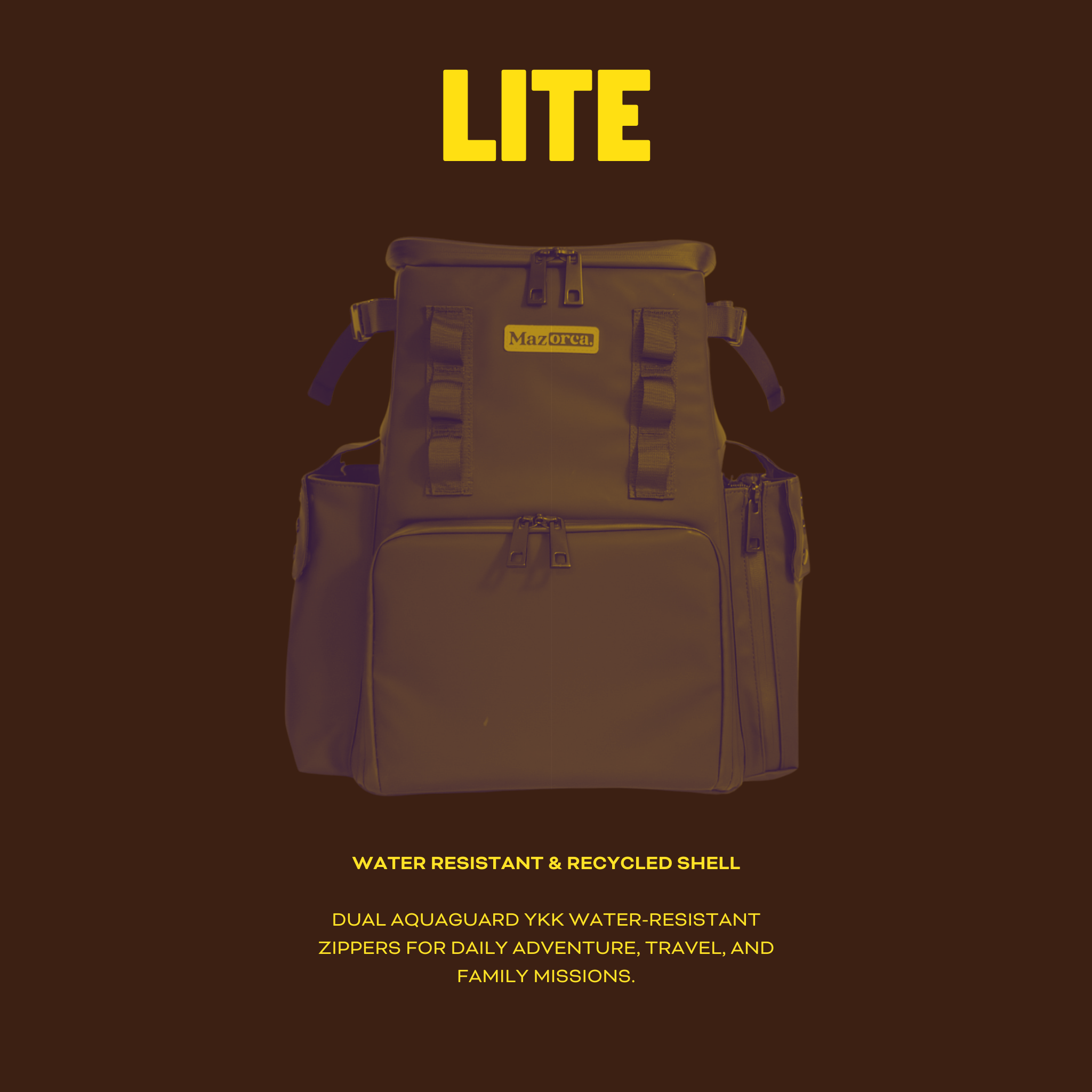 35L LITE Water-resistant Beyond Backpack | Pre-order*