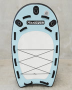 white, light blue