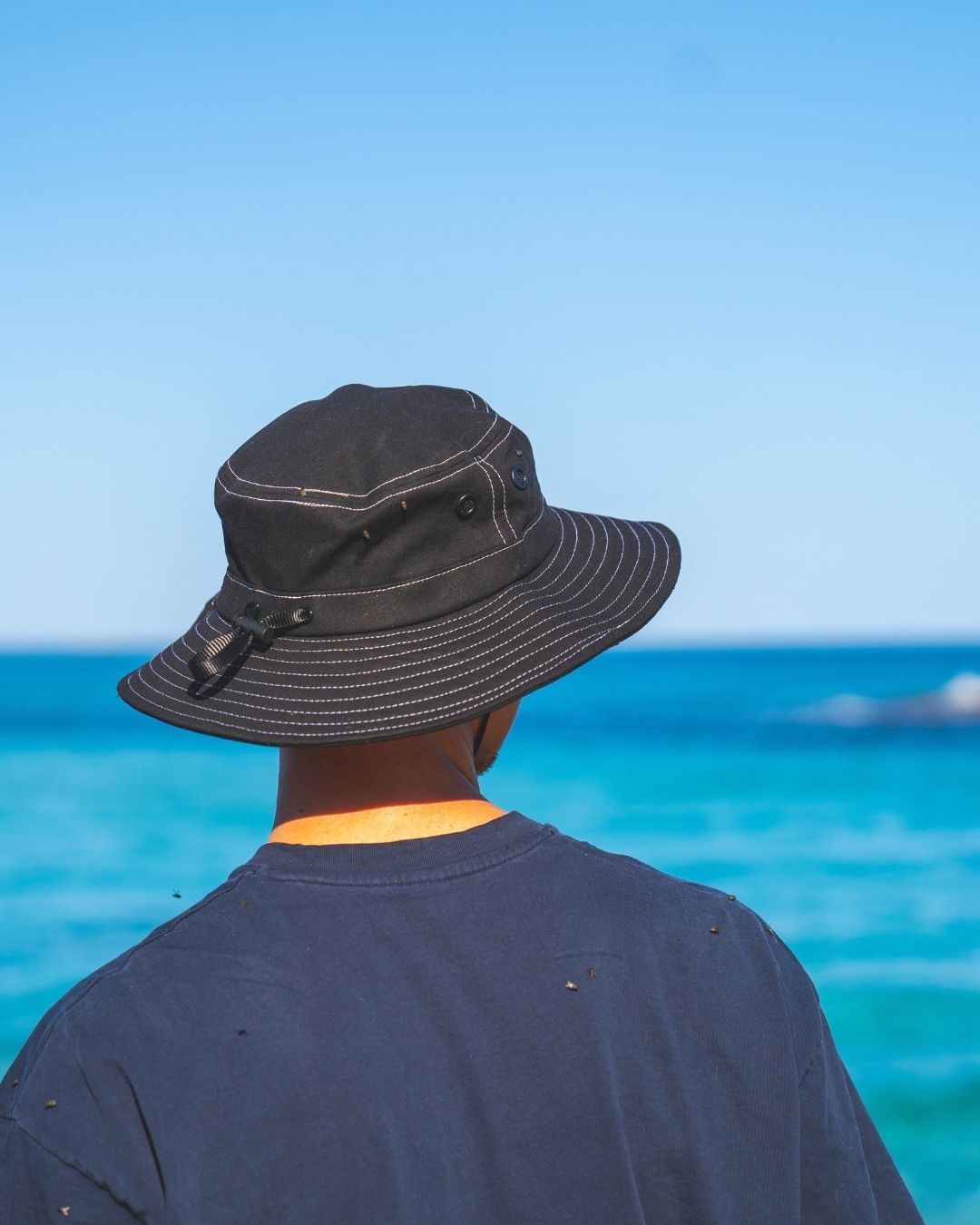Hemp Bucket Hat - Black