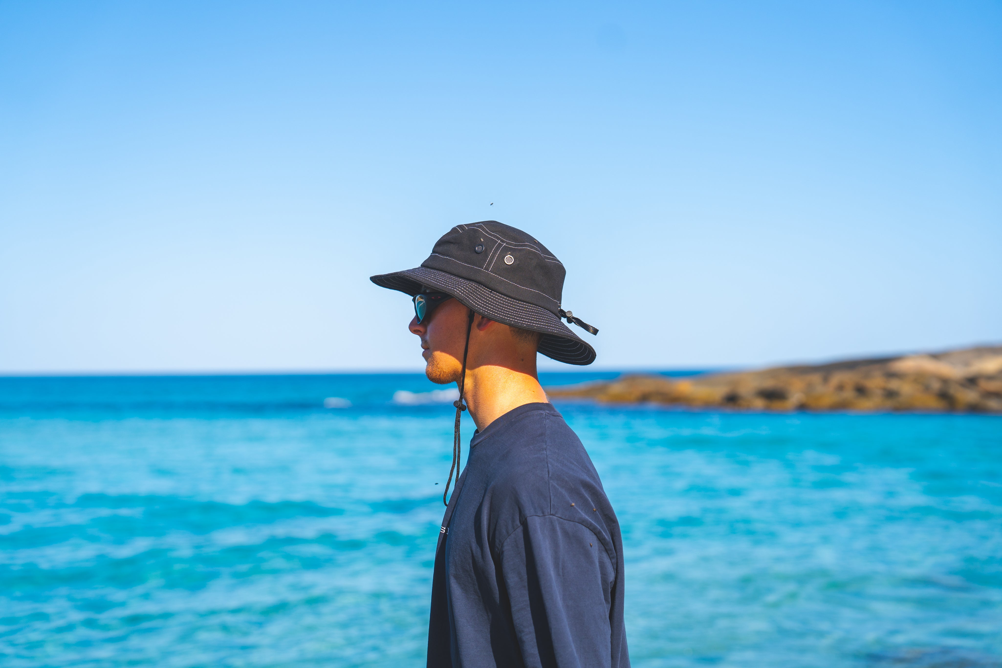 Black Bucket Hat
