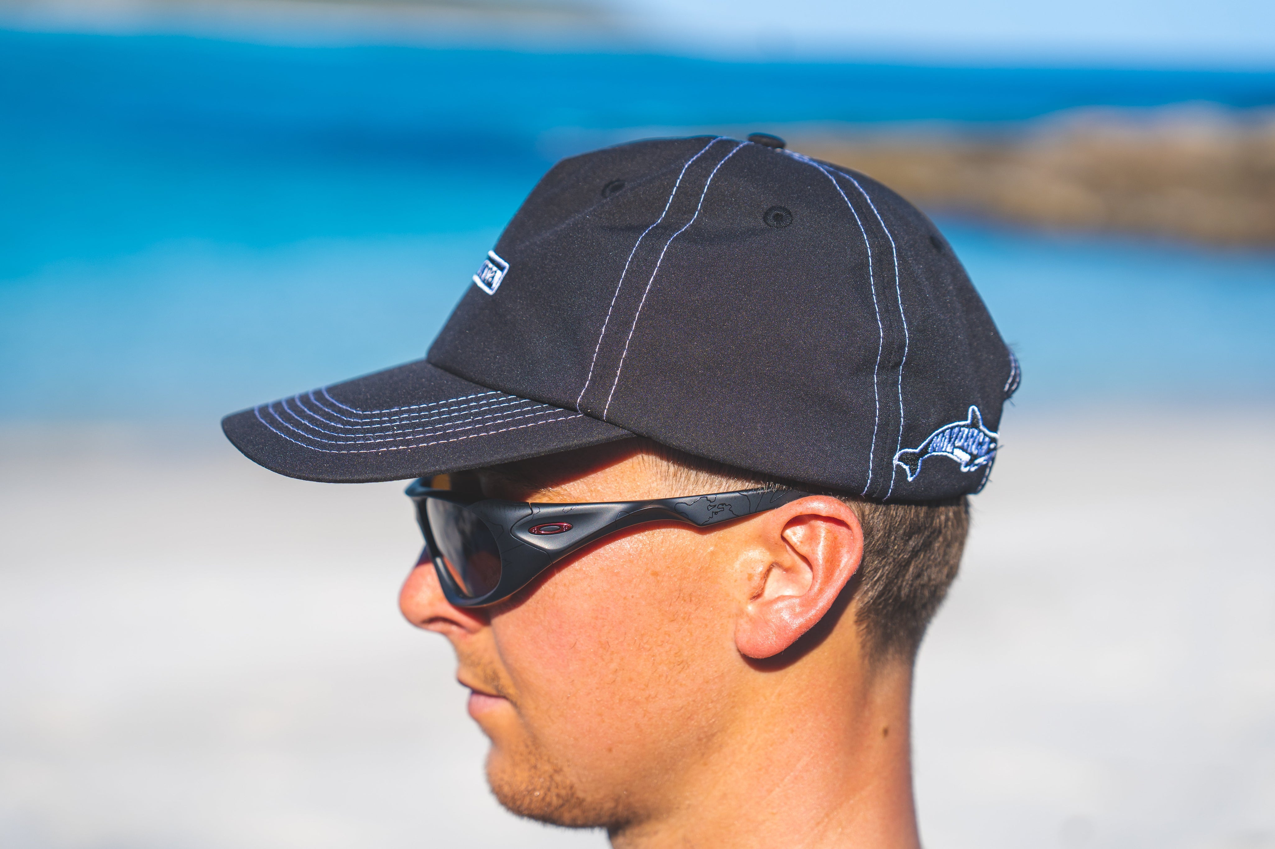 Black Waterproof Orca Cap