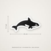Orca Trademark Sticker