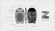 Inflatable Jet Ski Rescue Sled - Custom Tow Surf & Rescue Board