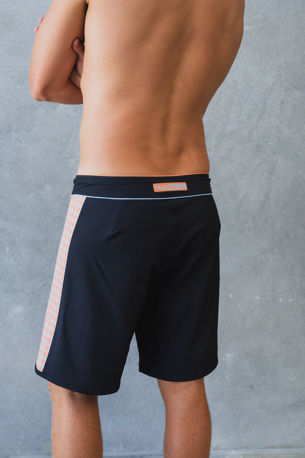 Houndstooth Boardshorts | Sherbet Pre-order*