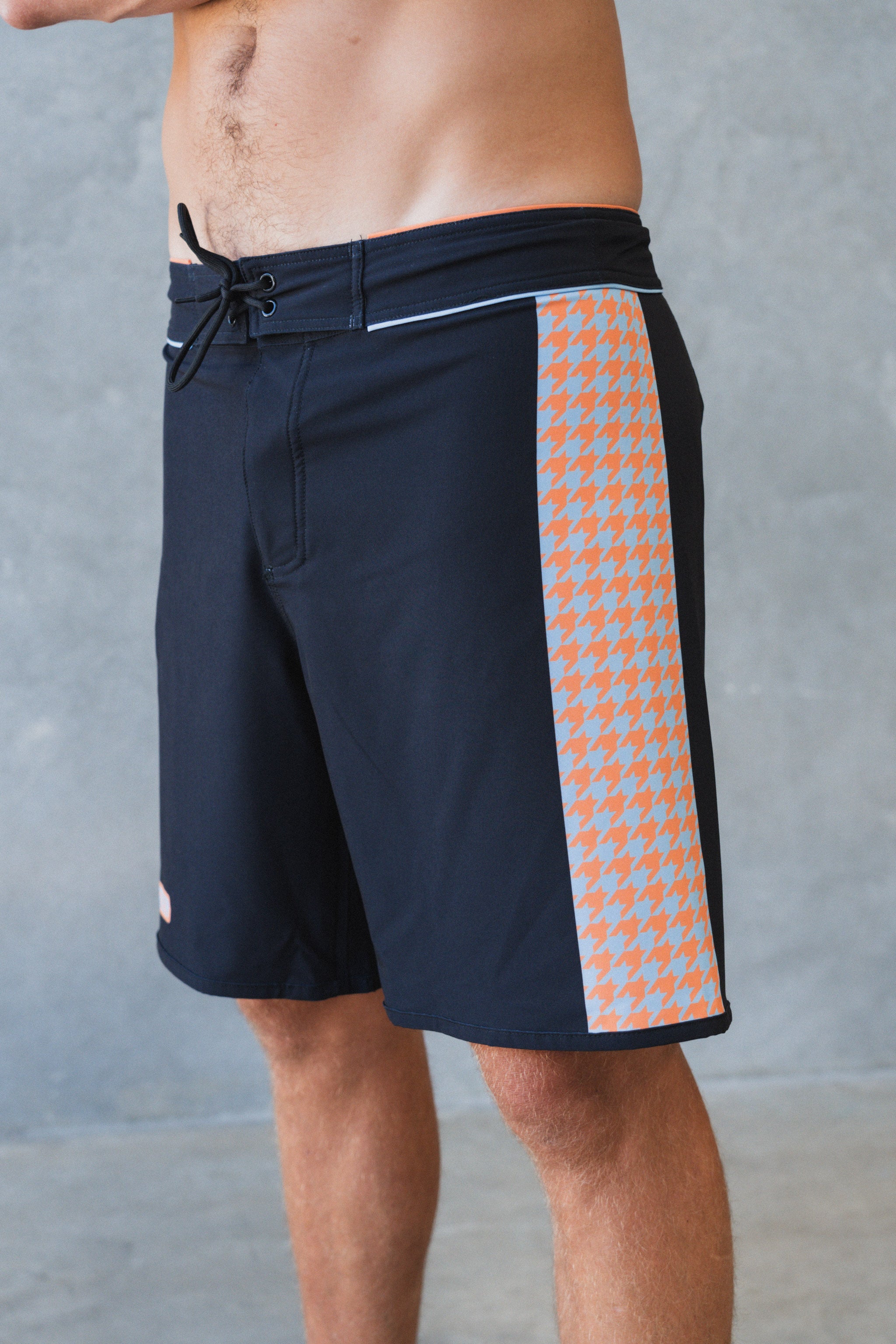 Houndstooth Boardshorts | Sherbet Pre-order*