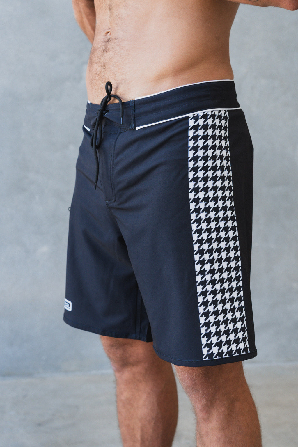 Houndstooth Boardshorts | Mono Pre-order*