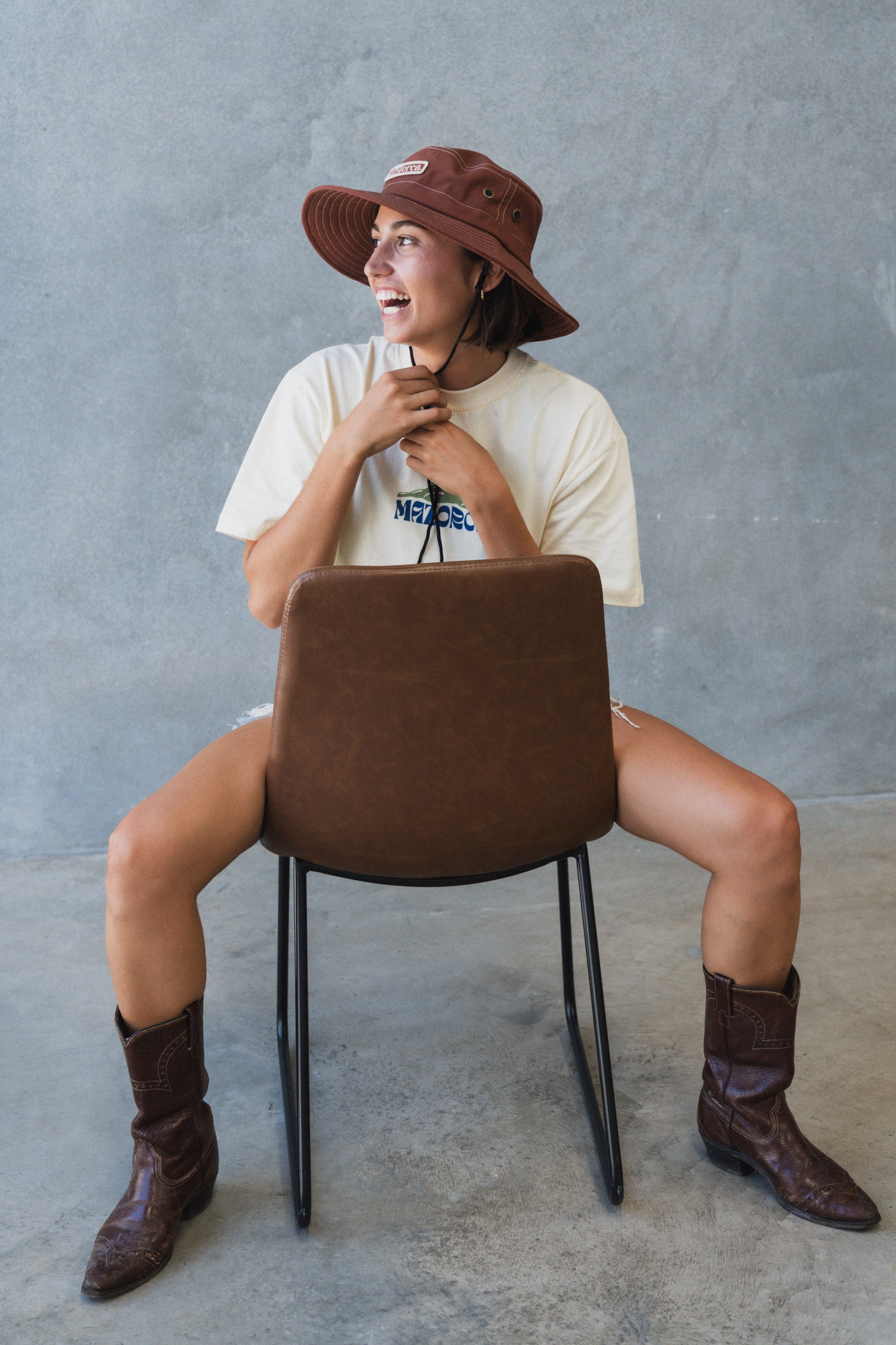 Haven Bucket Hat - Chocolate
