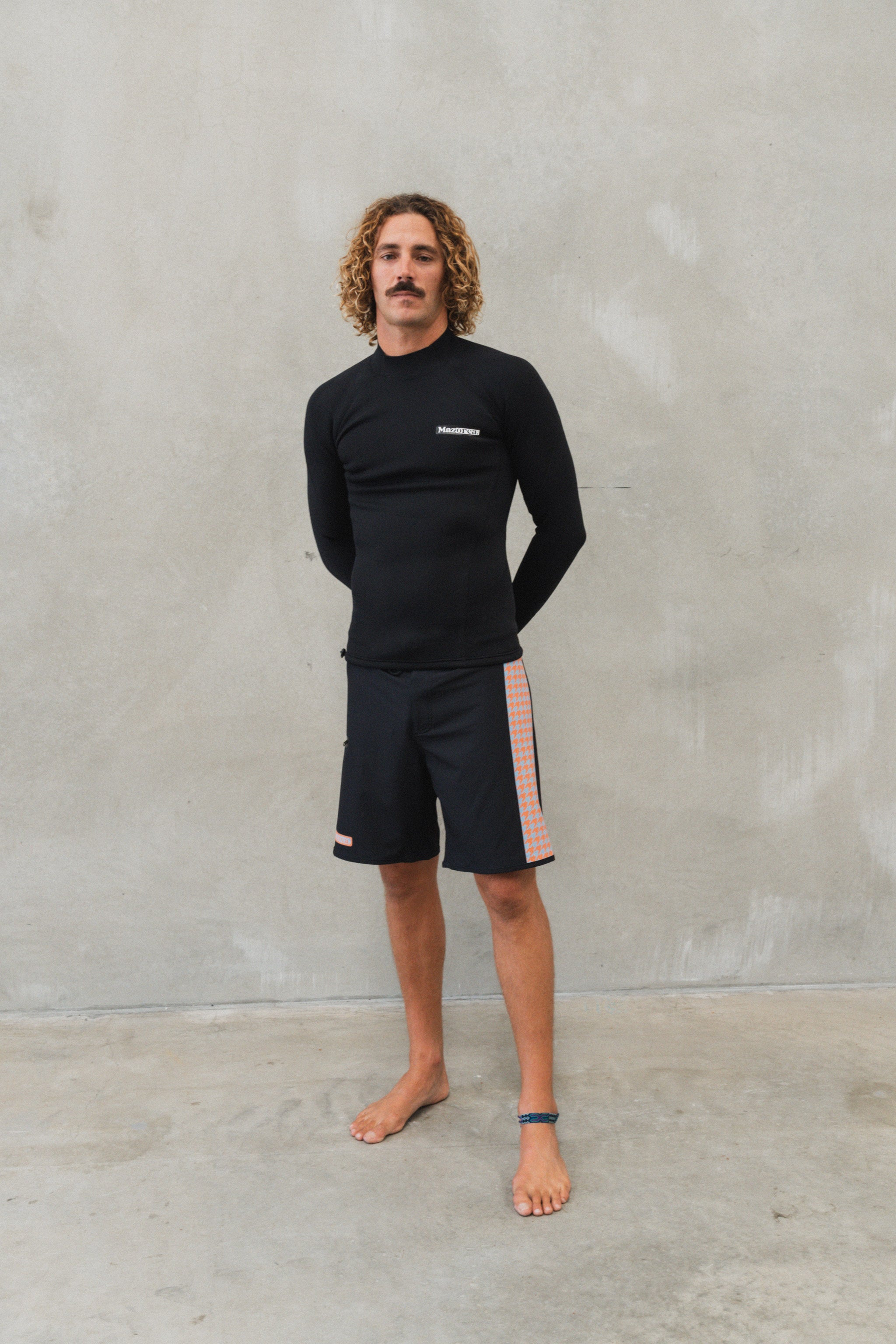 Houndstooth Boardshorts | Sherbet Pre-order*