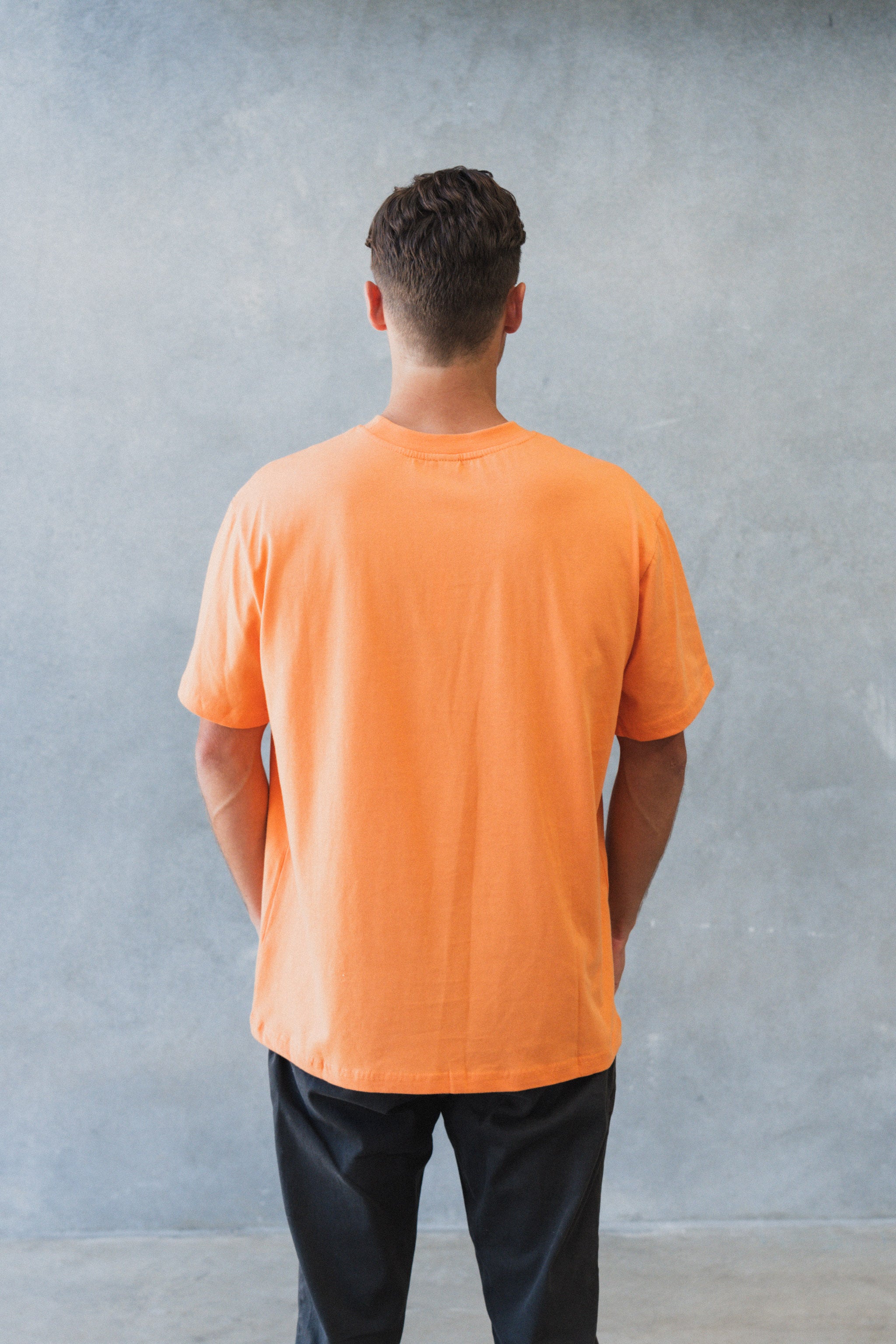 Unisex Peaks n' Poses Tee - Orange