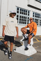 Unisex Peaks n' Poses Tee - Orange