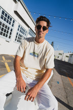 Unisex Peaks n' Poses Tee - Cream