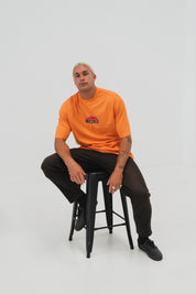 Unisex Peaks n' Poses Tee - Orange