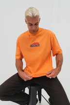 Unisex Peaks n' Poses Tee - Orange