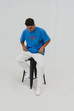 Unisex Peaks n' Poses Tee - Blue