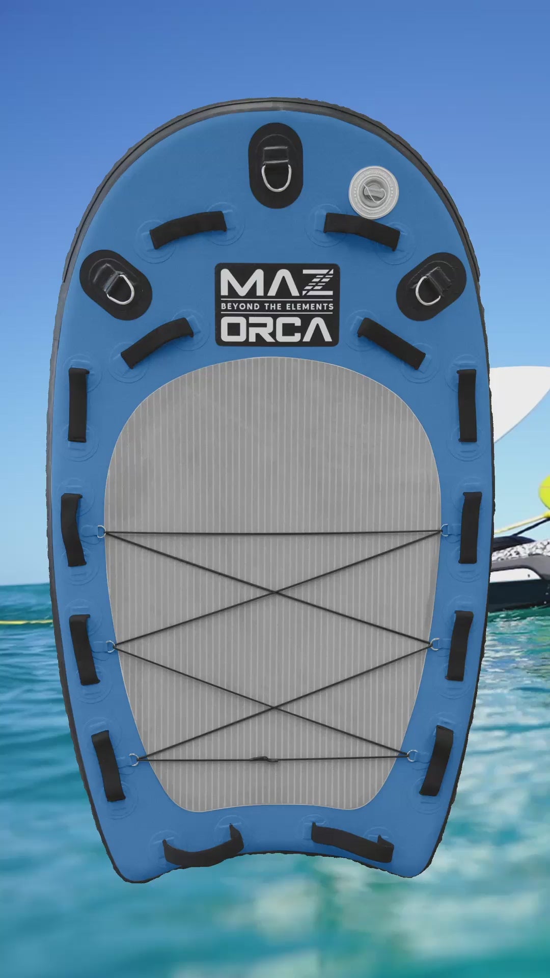Inflatable Jet Ski Rescue Sled - Custom Tow Surf & Rescue Board