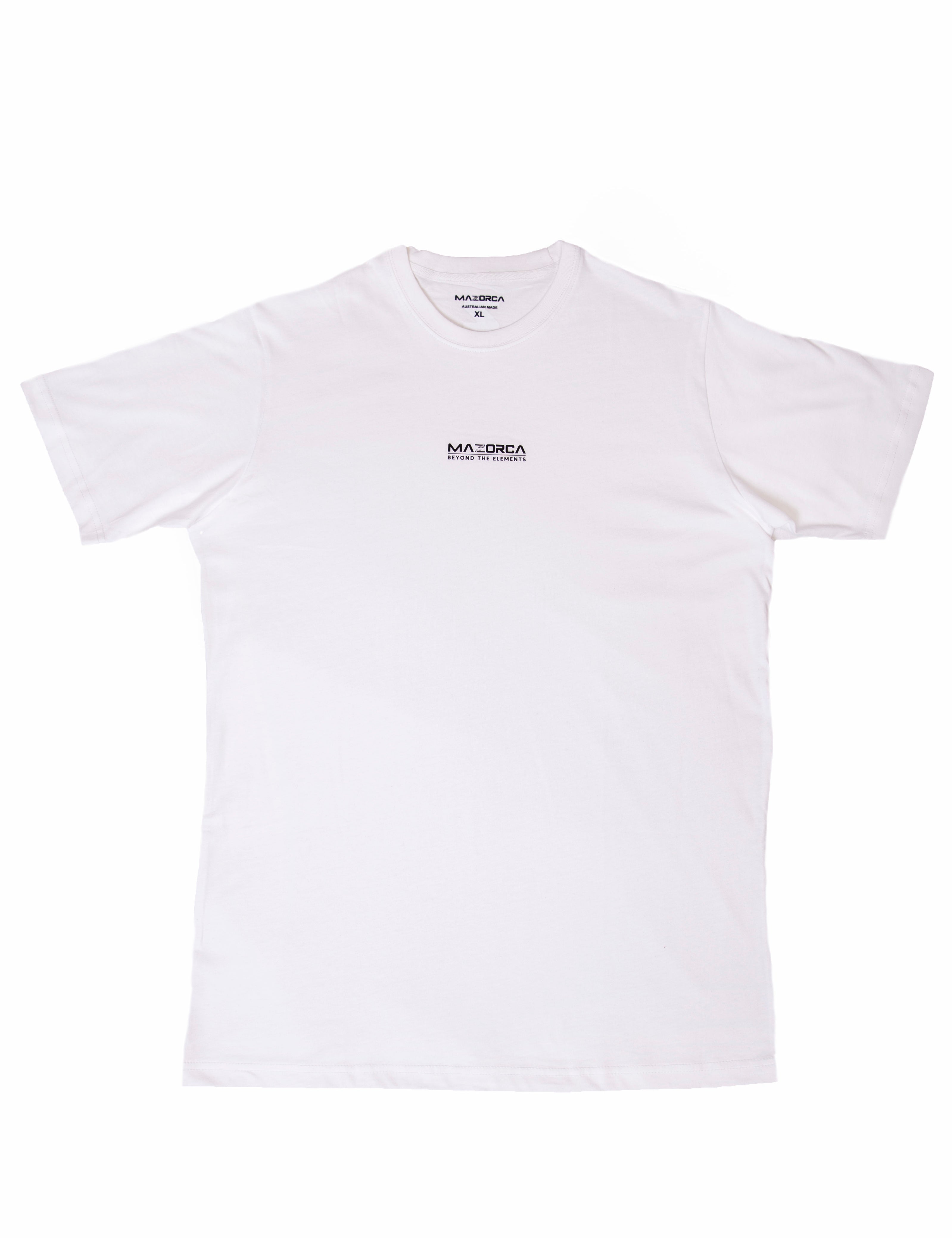 Base tee white front