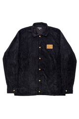 Unisex Corduroy Jackets - Cream & Navy Blue