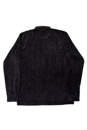 Unisex Corduroy Jackets - Cream & Navy Blue