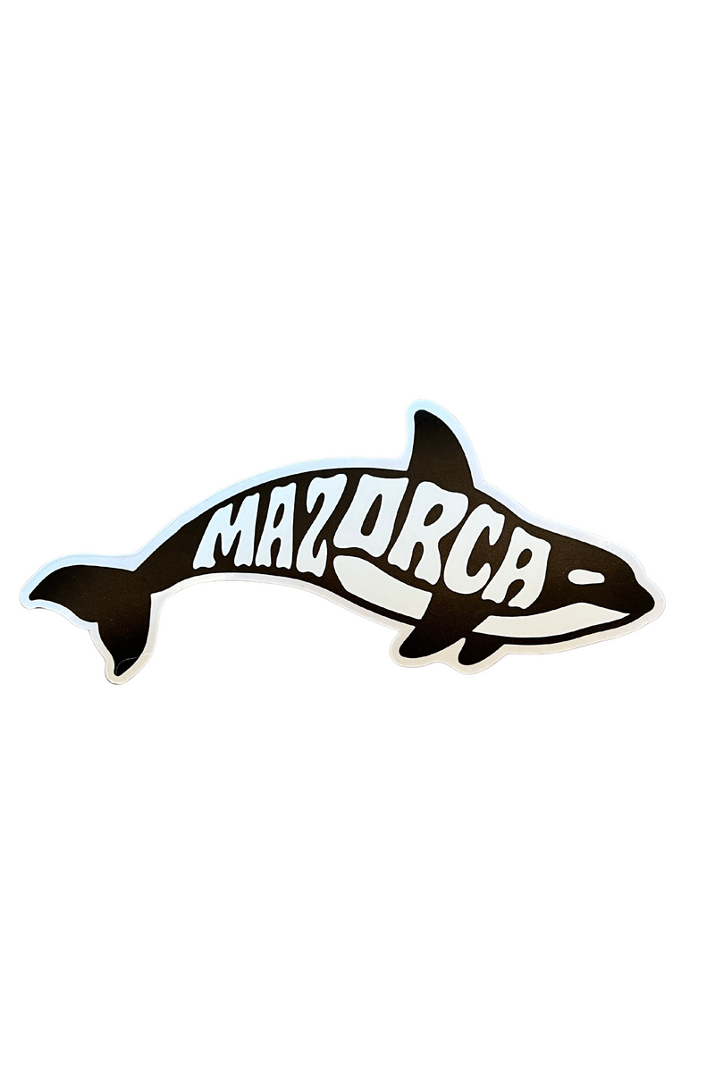 Orca logo sticker