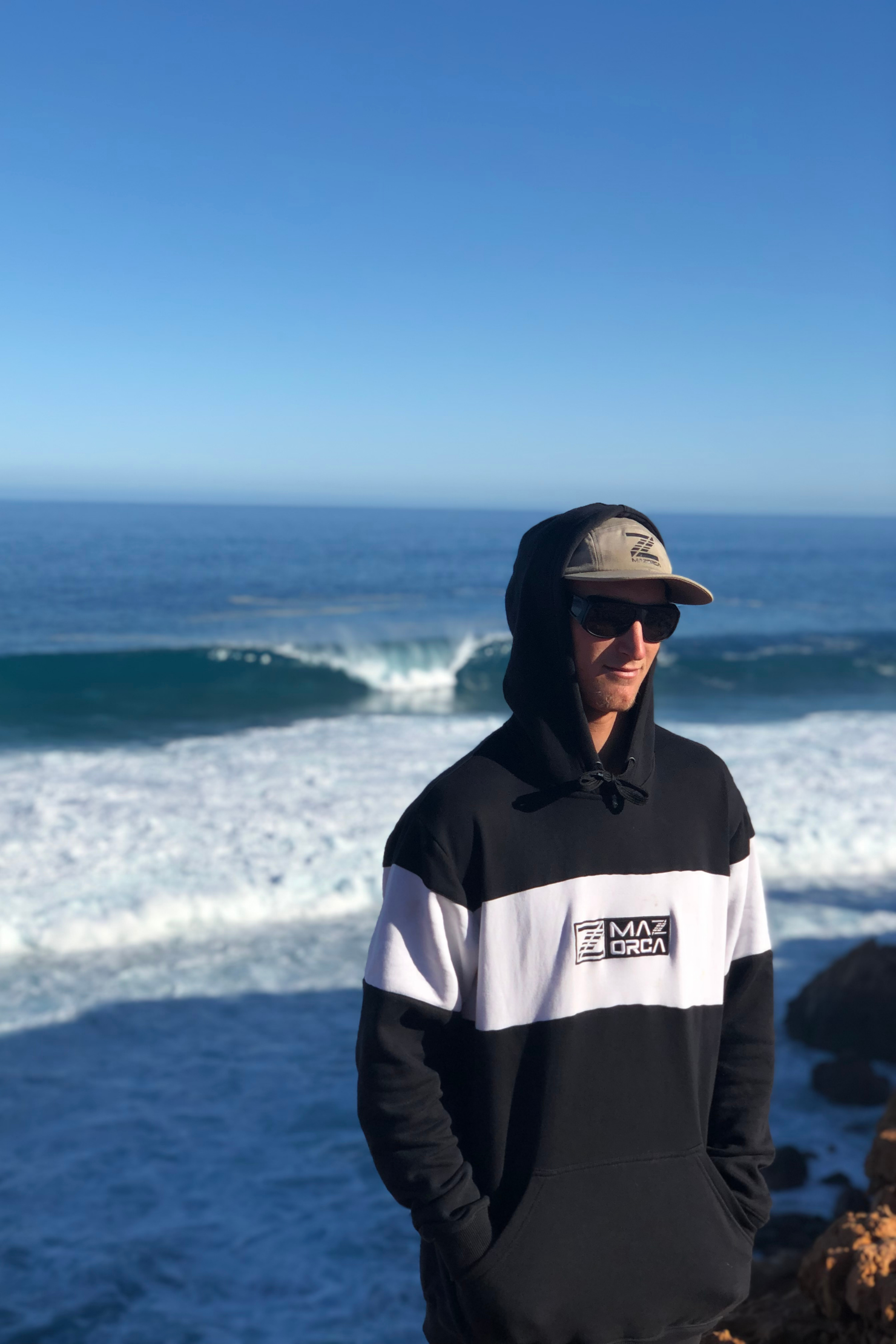 Unisex Native Hoods - Black & White
