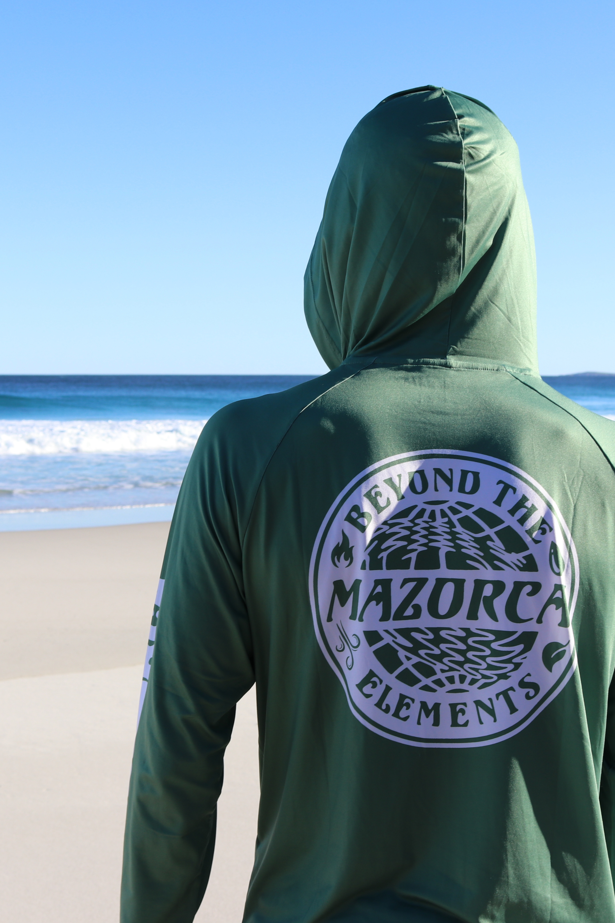 Elements Hooded Jersey - Pine Green