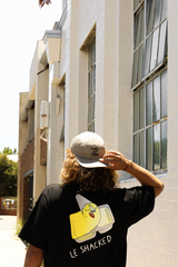 Le Shacked Black Mens Tee