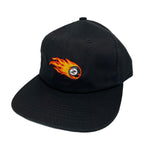 Flaming 8 ball cap