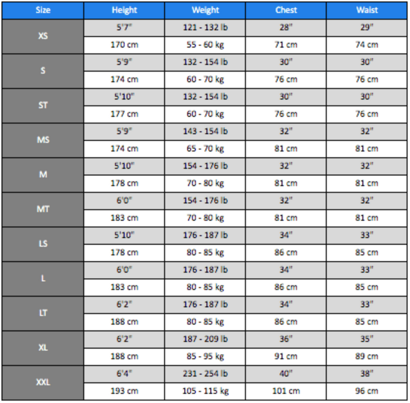 Men's 2:2 Short Arm