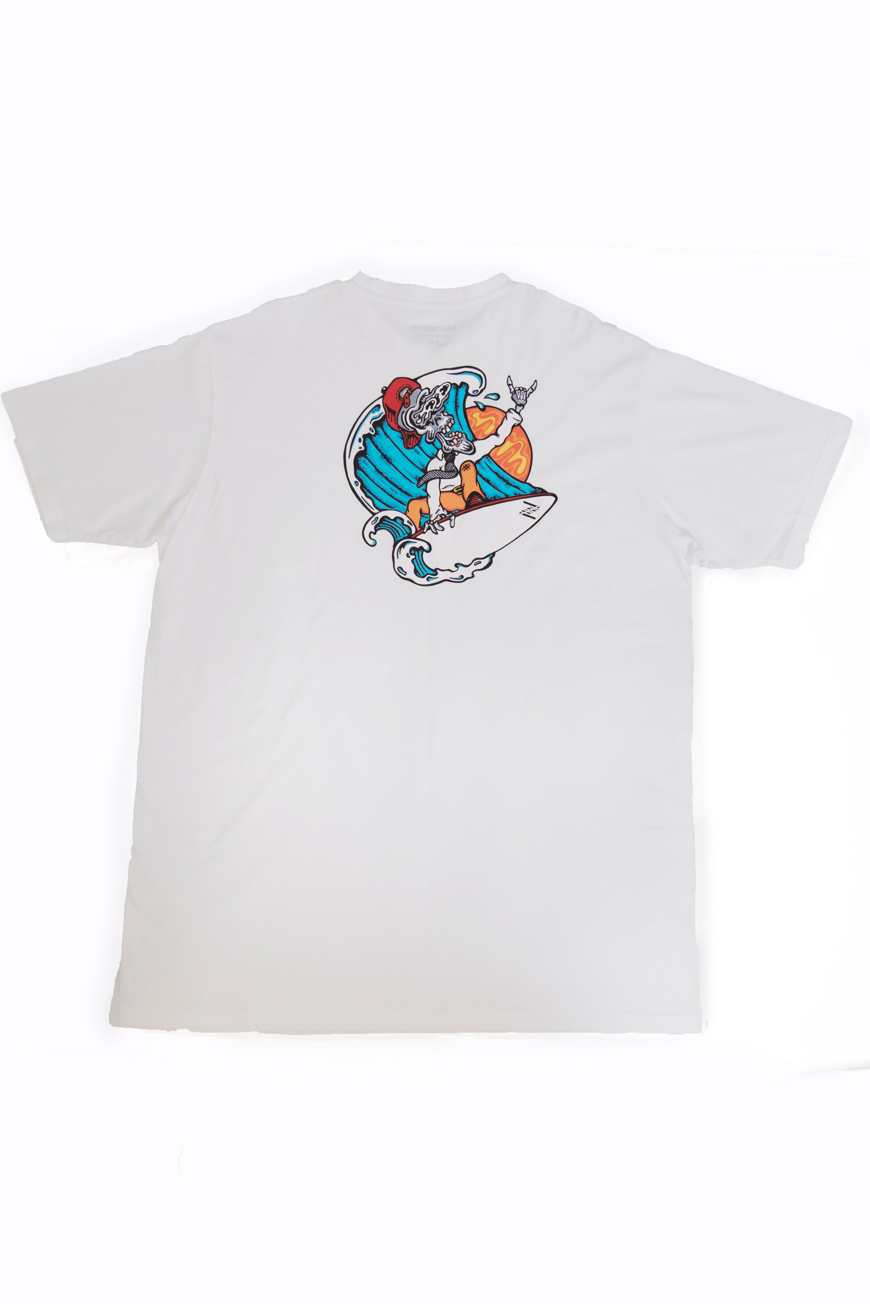 Surfing Skeleton back