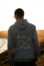 Unisex Esperance Hood - Grey Marle