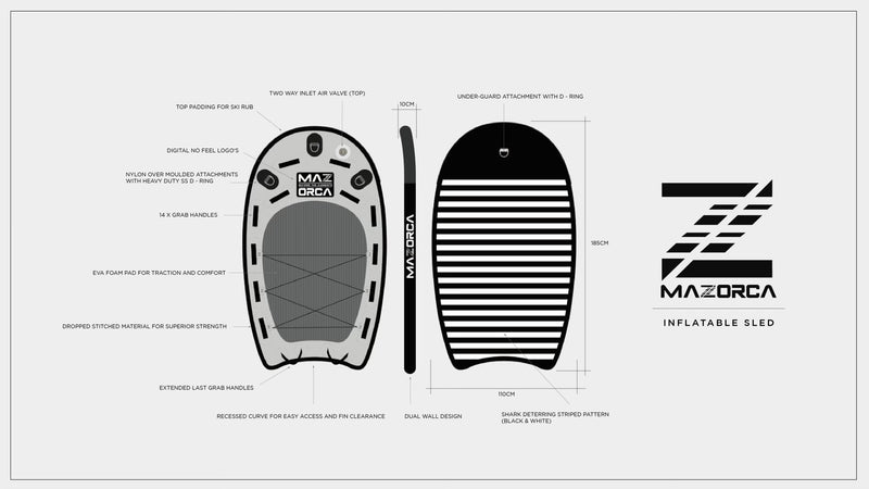 Inflatable Jetski Sleds
