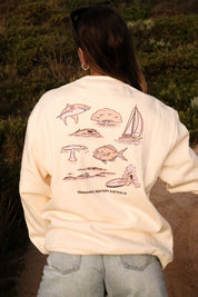 Unisex Esperance Crew - Cream